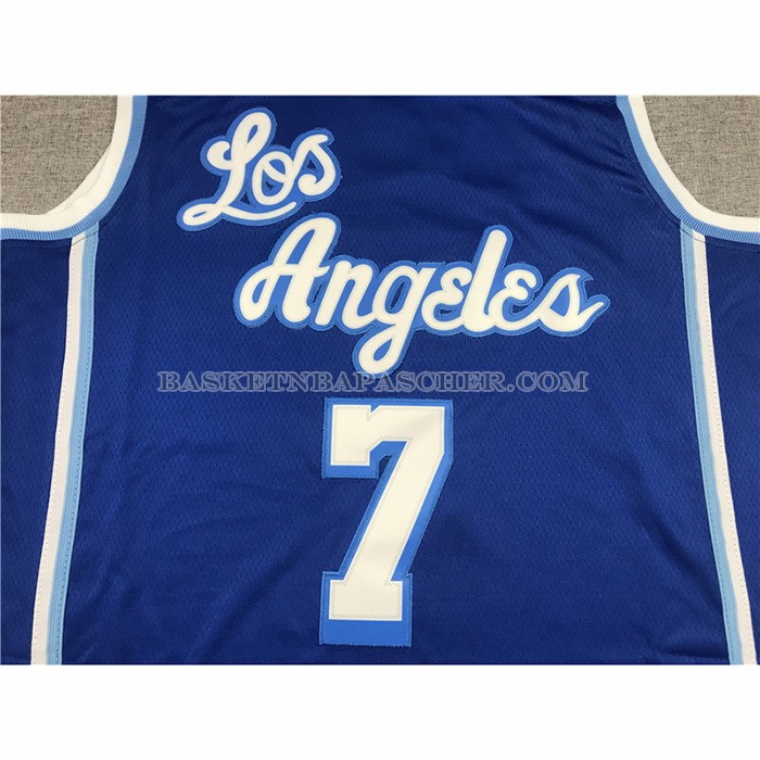 Maillot Los Angeles Lakers Carmelo Anthony NO 7 Classic 2021 Bleu